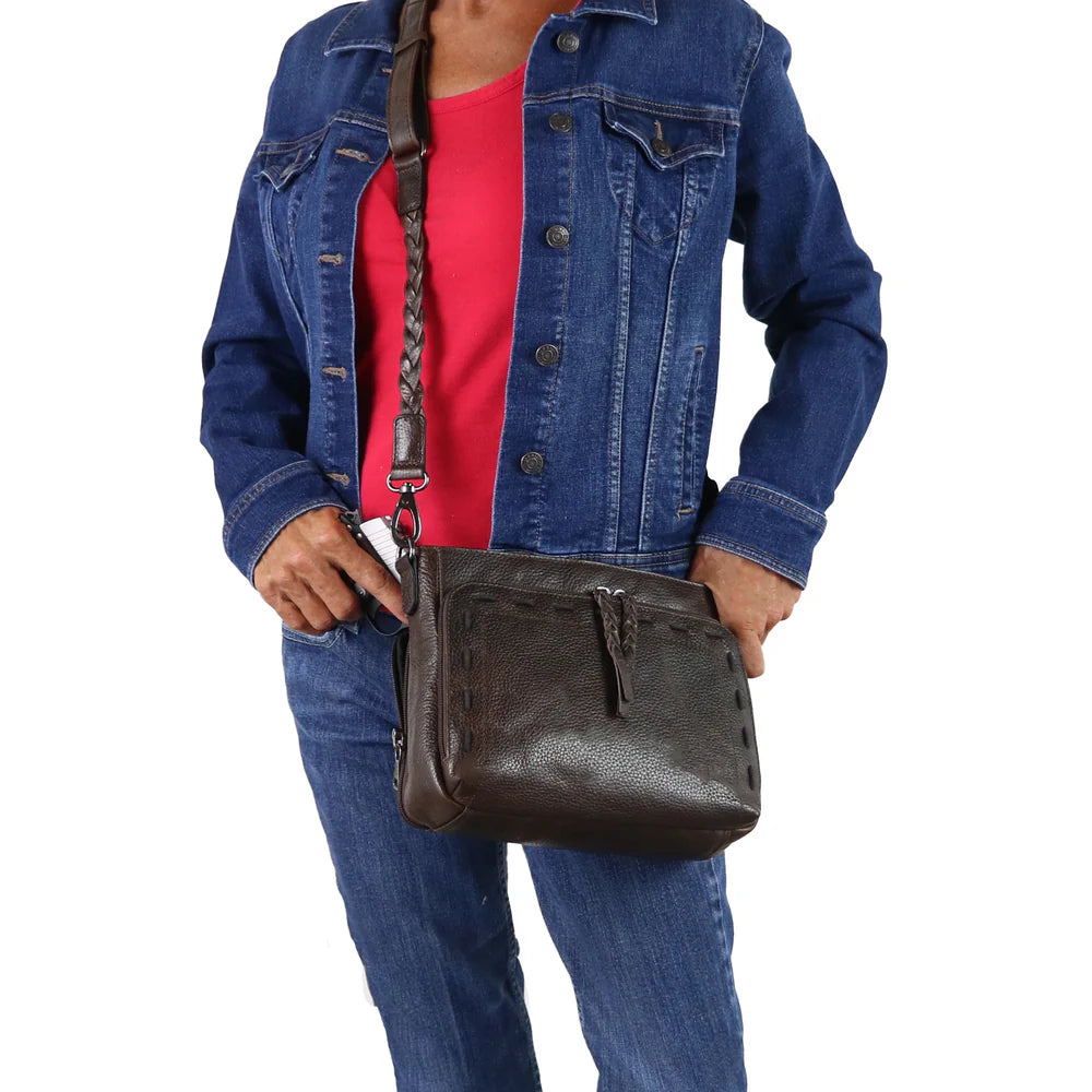 Zoe Leather Crossbody