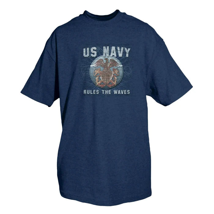 Navy Rules The Waves T-Shirt