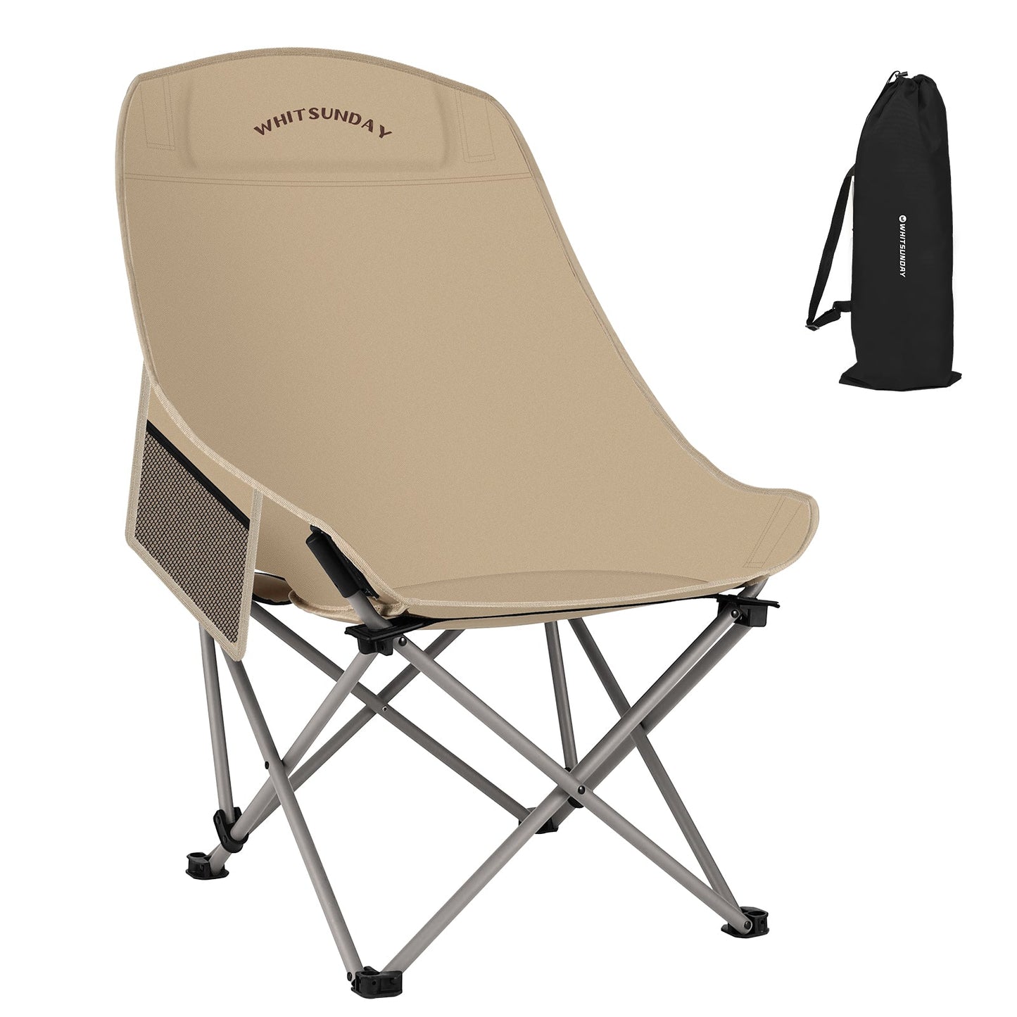 Whitsunday Compact Outdoor Chair-Khaki