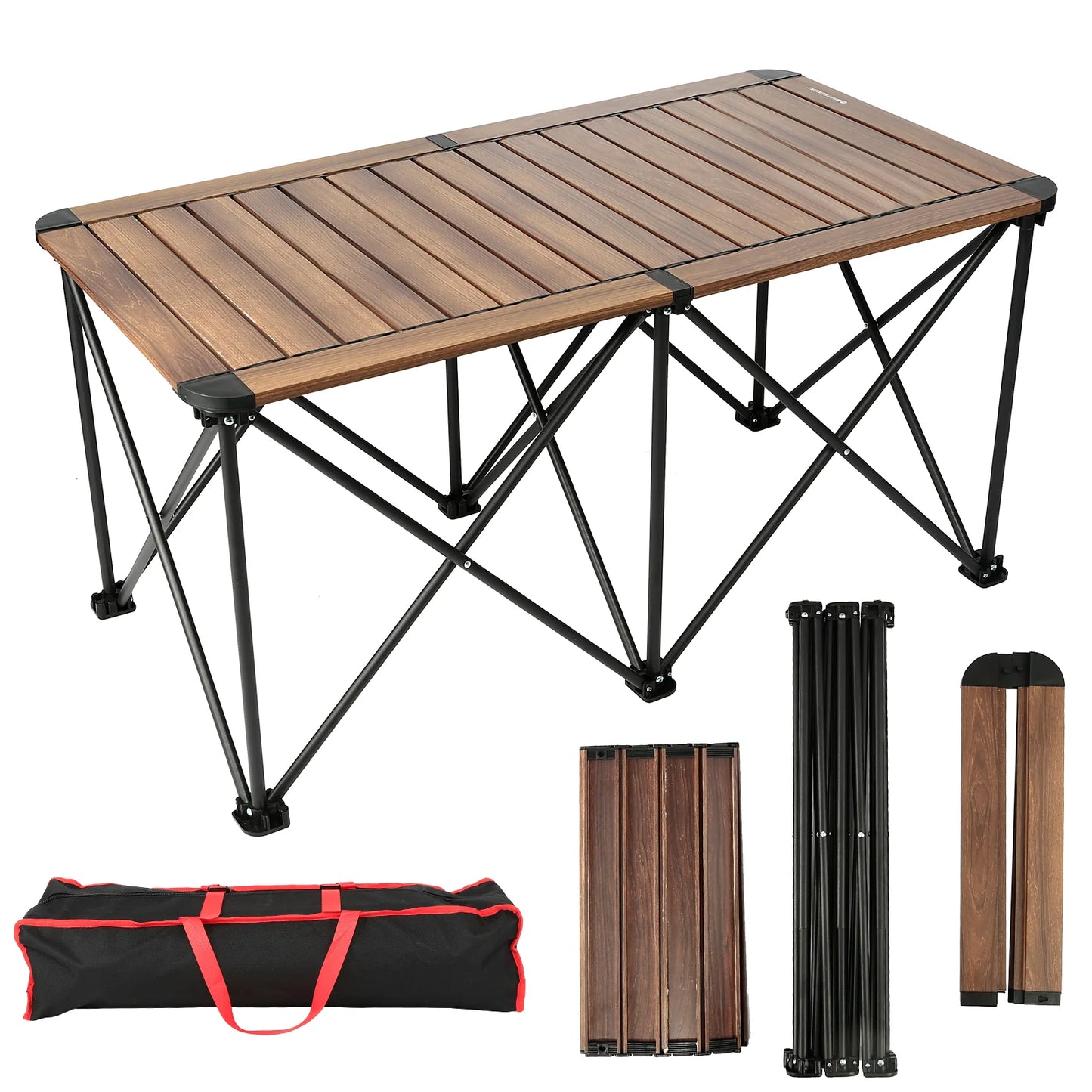 Outdoor Heavy-Duty Portable Folding Dinner Table