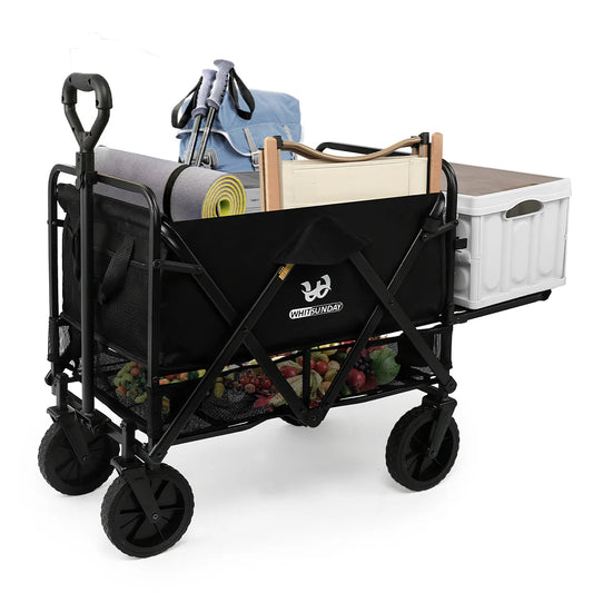 Collapsible Double Decker Wagon-Black