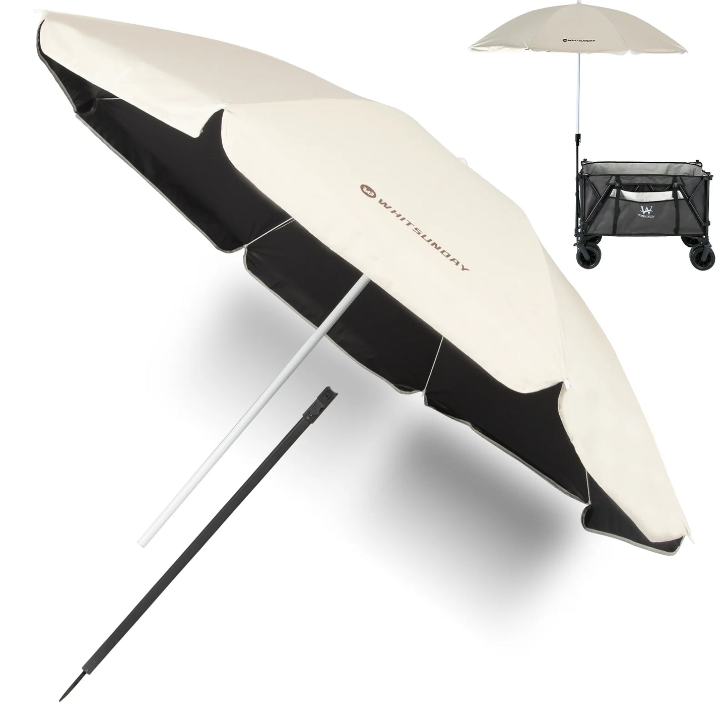 Adjustable Umbrella for outdoor Wagons