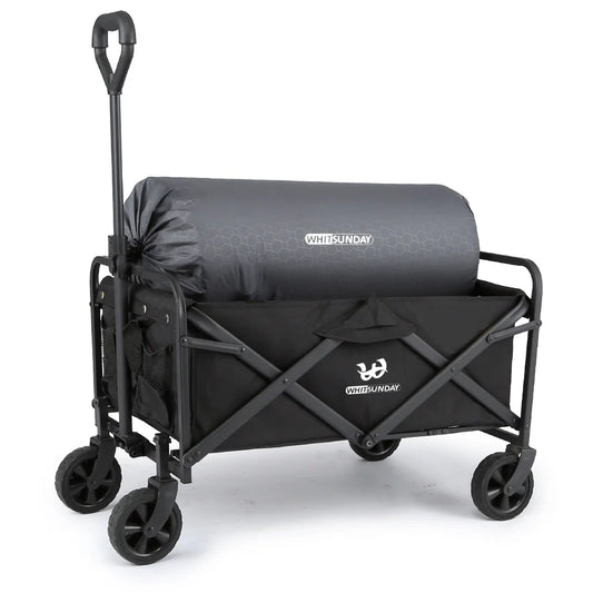 Collapsible Folding Wagon 5“ Wheels-Black