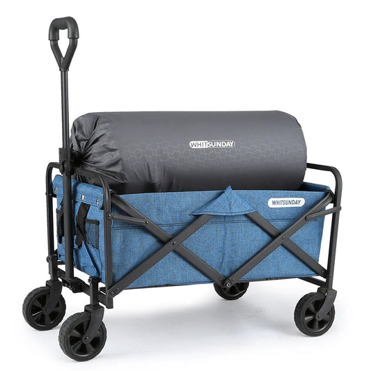 Collapsible Folding Wagon 5“ Wheels-Blue