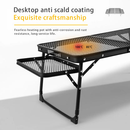 Foldable Iron Camping Table