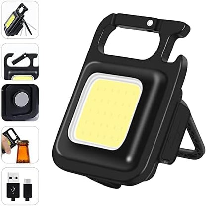 COB LED RECHARGEABLE KEYCHAIN LIGHT