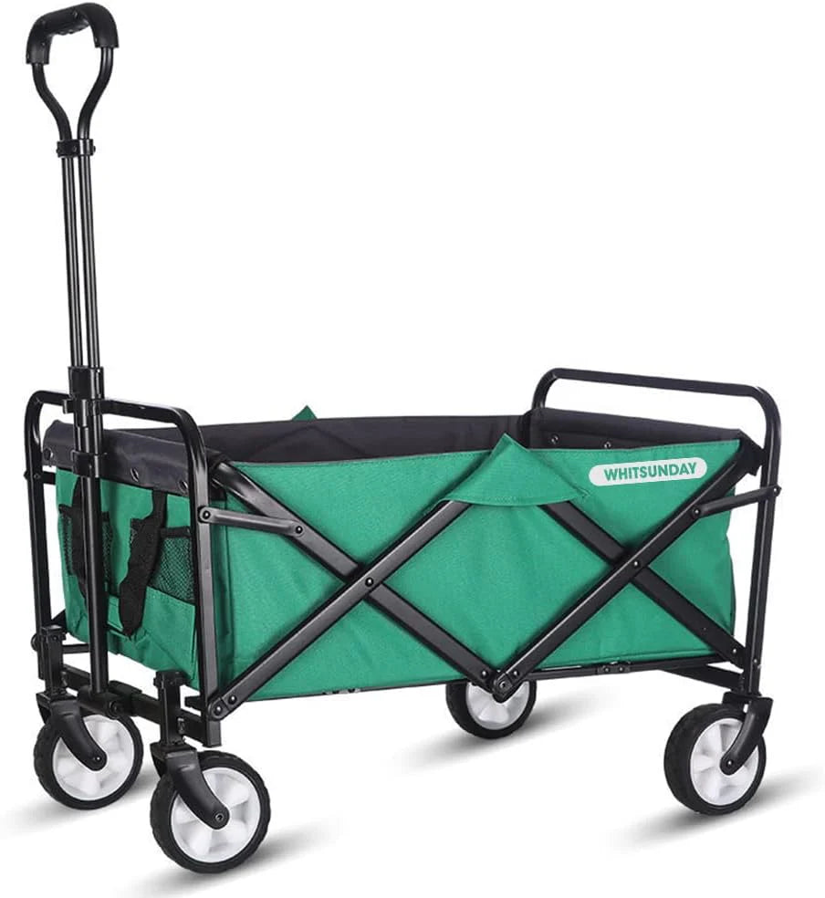 Collapsible Folding Wagon 5“ Wheels-Green