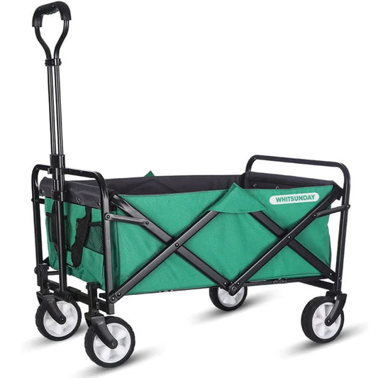 Collapsible Folding Wagon 5“ Wheels-Green