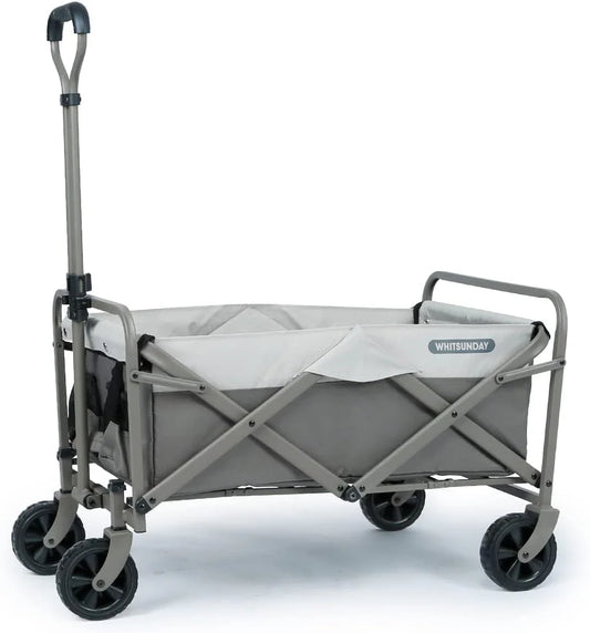 Collapsible Folding Wagon 5“ Wheels-Moka