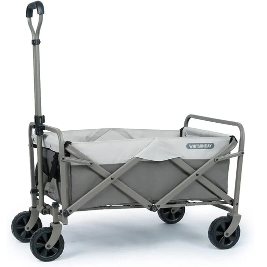 Collapsible Folding Wagon 5“ Wheels-Moka