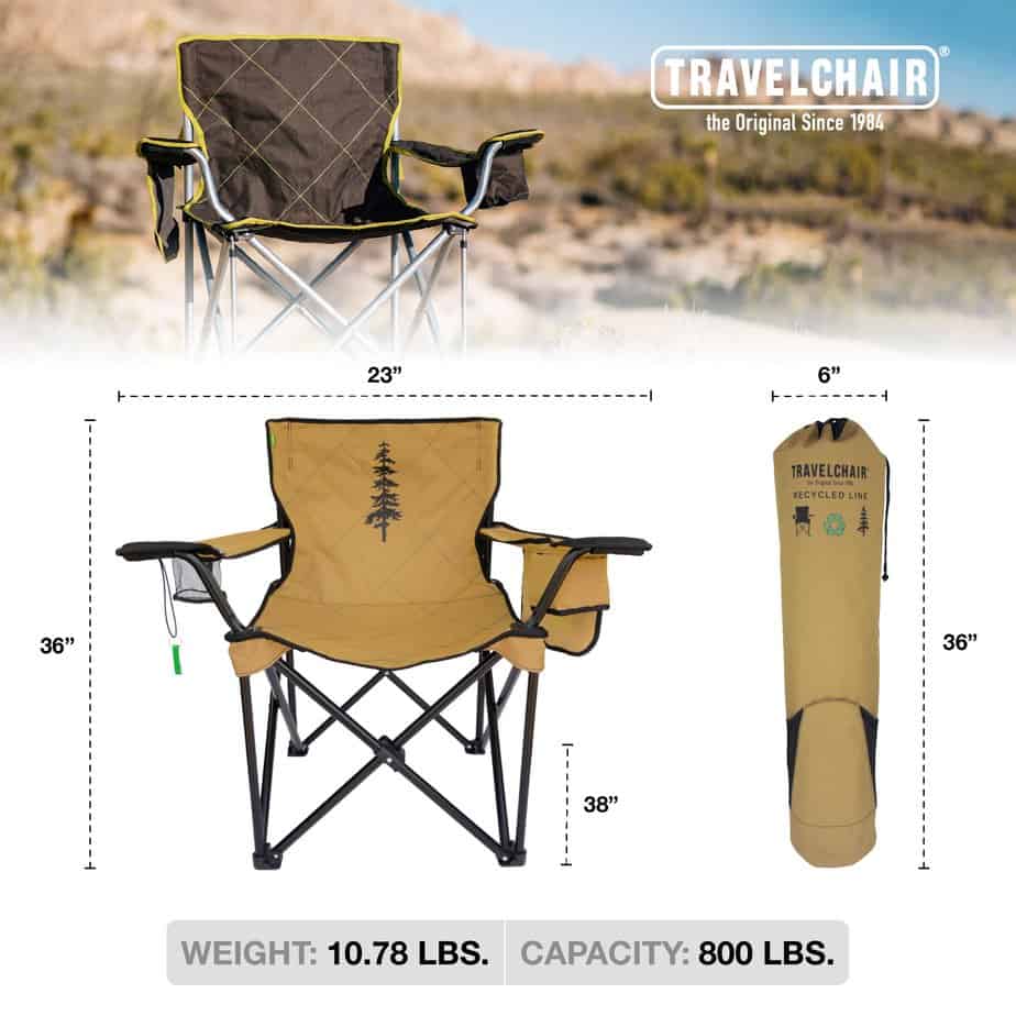 Big Kahuna Chair with REPREVE ™ Recycled Fabric