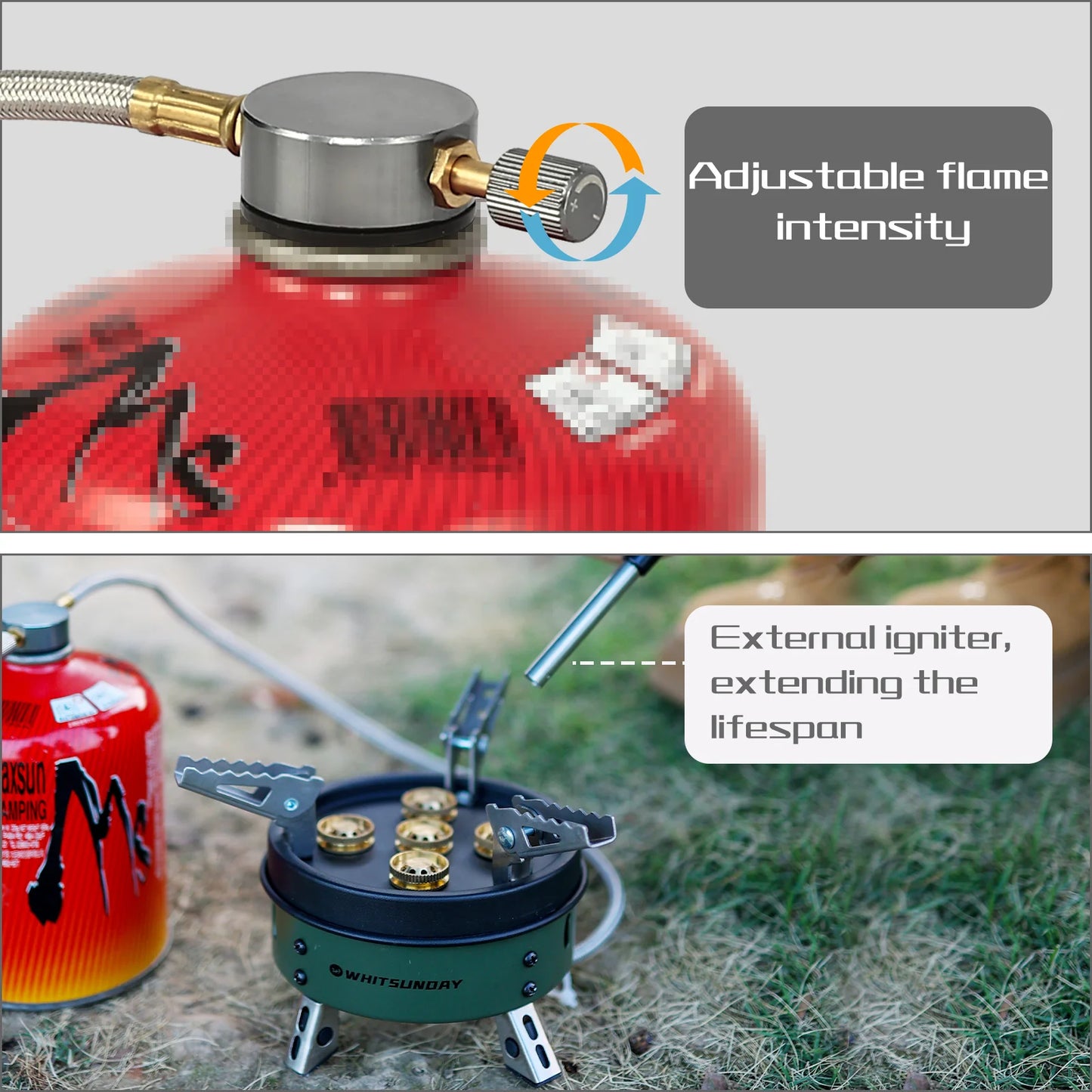 Camping Stove with 5 Burners