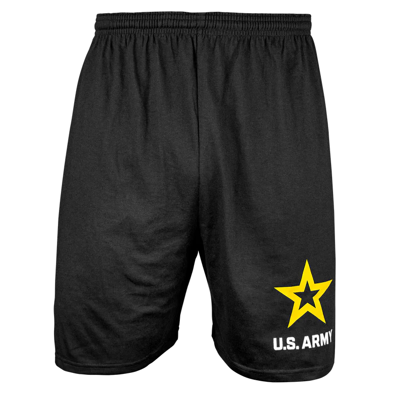 Army Star Running Shorts
