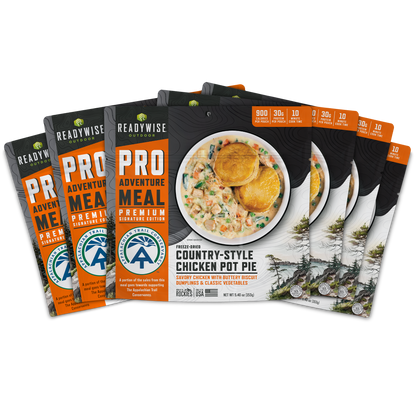 Classic Chicken Pot Pie 6 CT ReadyWise Pro Adventure Meal