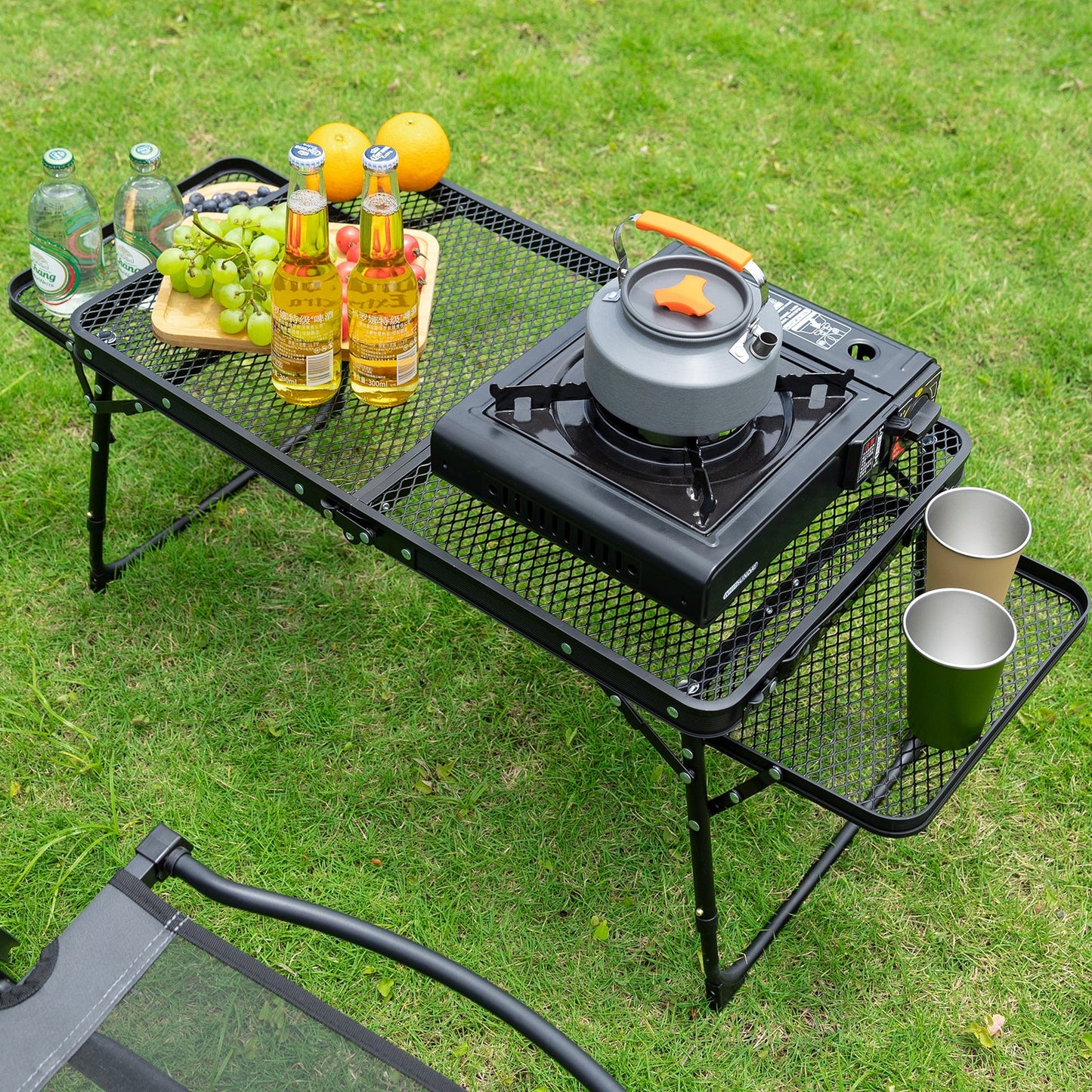 Foldable Iron Camping Table