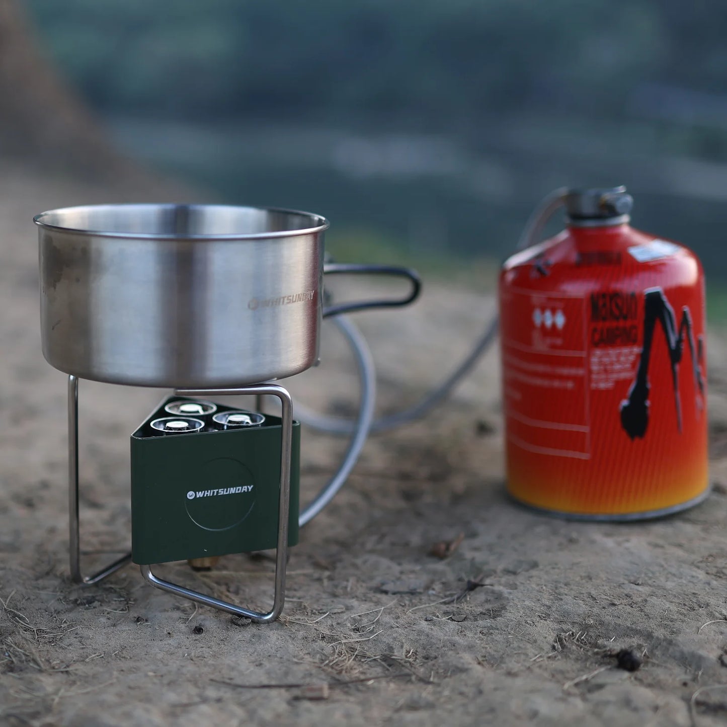 Camping Stove with 3 Burner