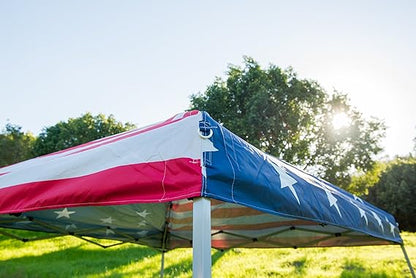 QUICK SET UP STARS & STRIPES CANOPY