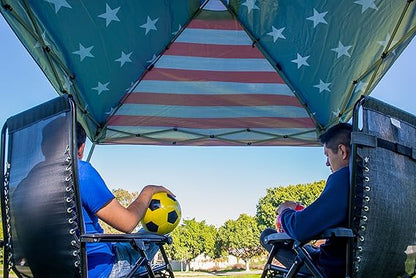 QUICK SET UP STARS & STRIPES CANOPY