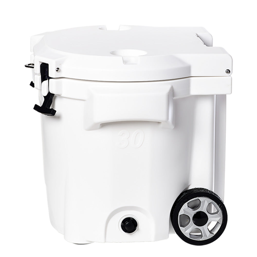 LAKA Coolers 30 Qt Cooler w/Telescoping Handle & Wheels