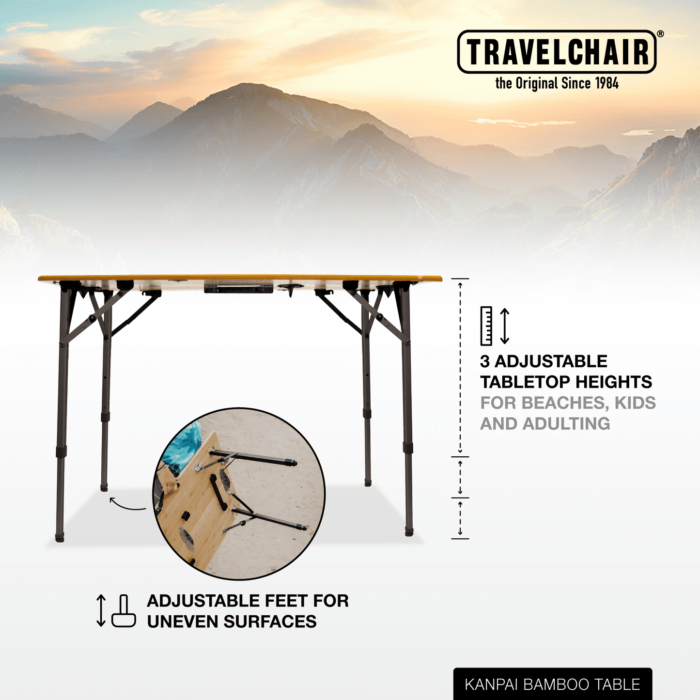 Kanpai Bamboo Table