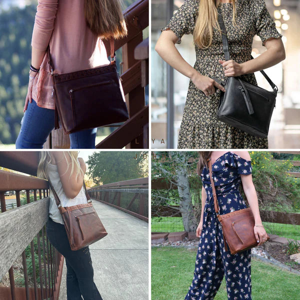Faith Leather Crossbody