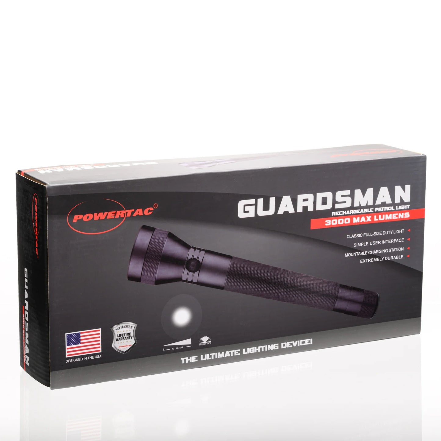 GUARDSMAN - 3,000 LUMEN PATROL FLASHLIGHT