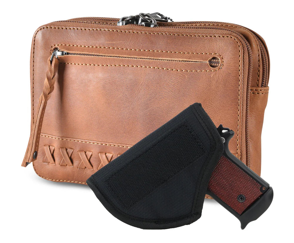 Kailey Leather Fanny Pack/Sling