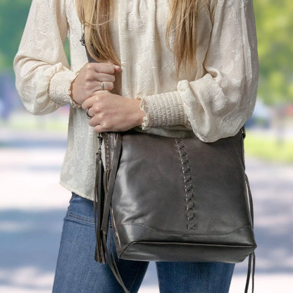 Blake Leather Crossbody Purse
