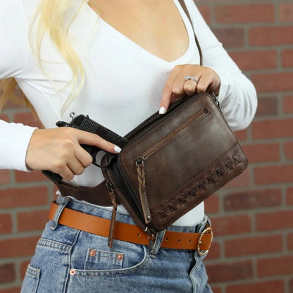 Kailey Leather Fanny Pack/Sling