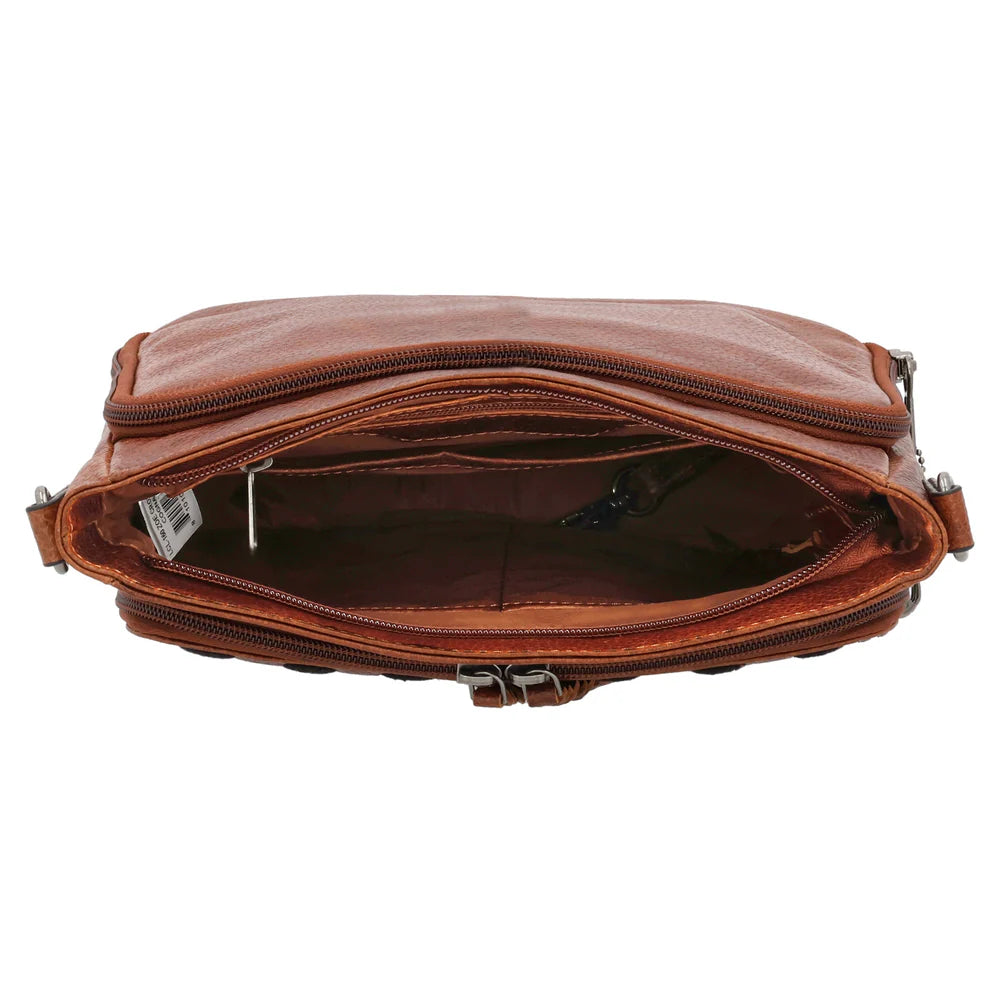 Zoe Leather Crossbody
