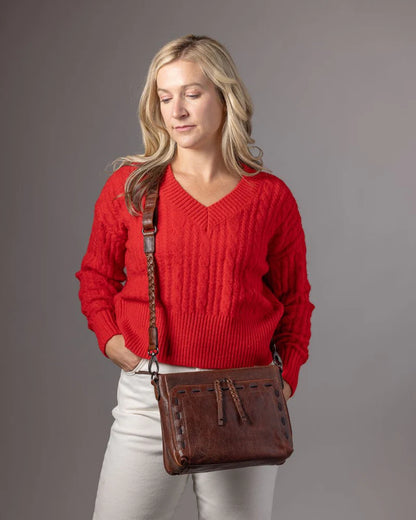 Zoe Leather Crossbody