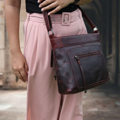 Delaney Leather Crossbody