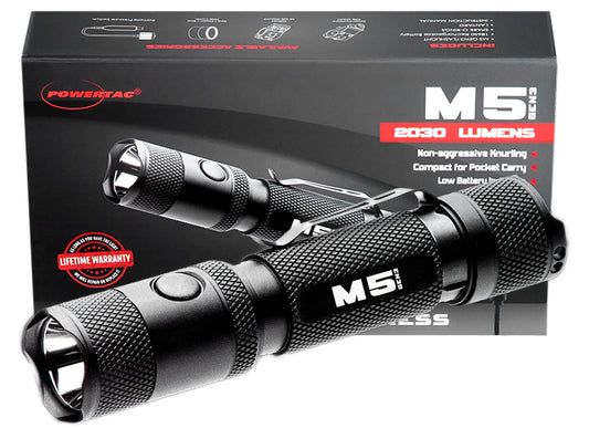 M5 GEN3 - 2,030 LUMEN EDC FLASHLIGHT