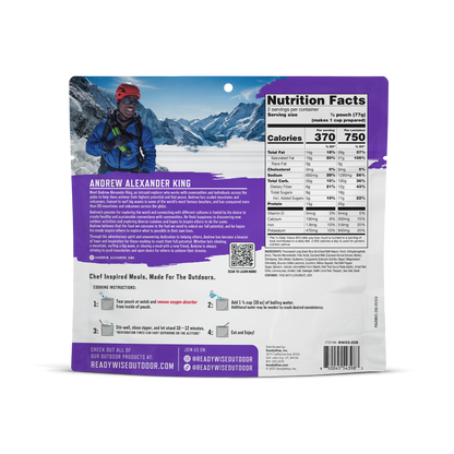 Thai Coconut Cashew Curry 6 CT ReadyWise Pro Adventure Meal
