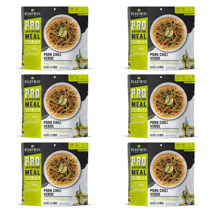 Pork Chile Verde 6 CT ReadyWise Pro Adventure Meal