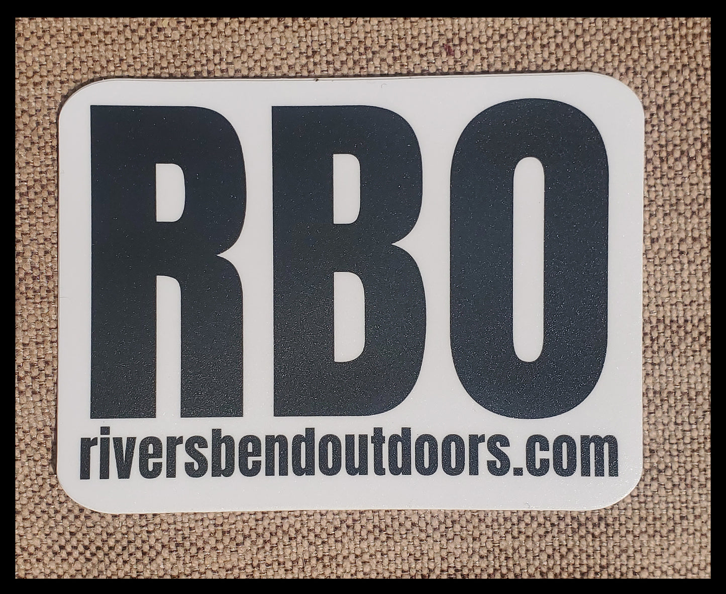 RBO 4x3 RBO.com Clear sticker