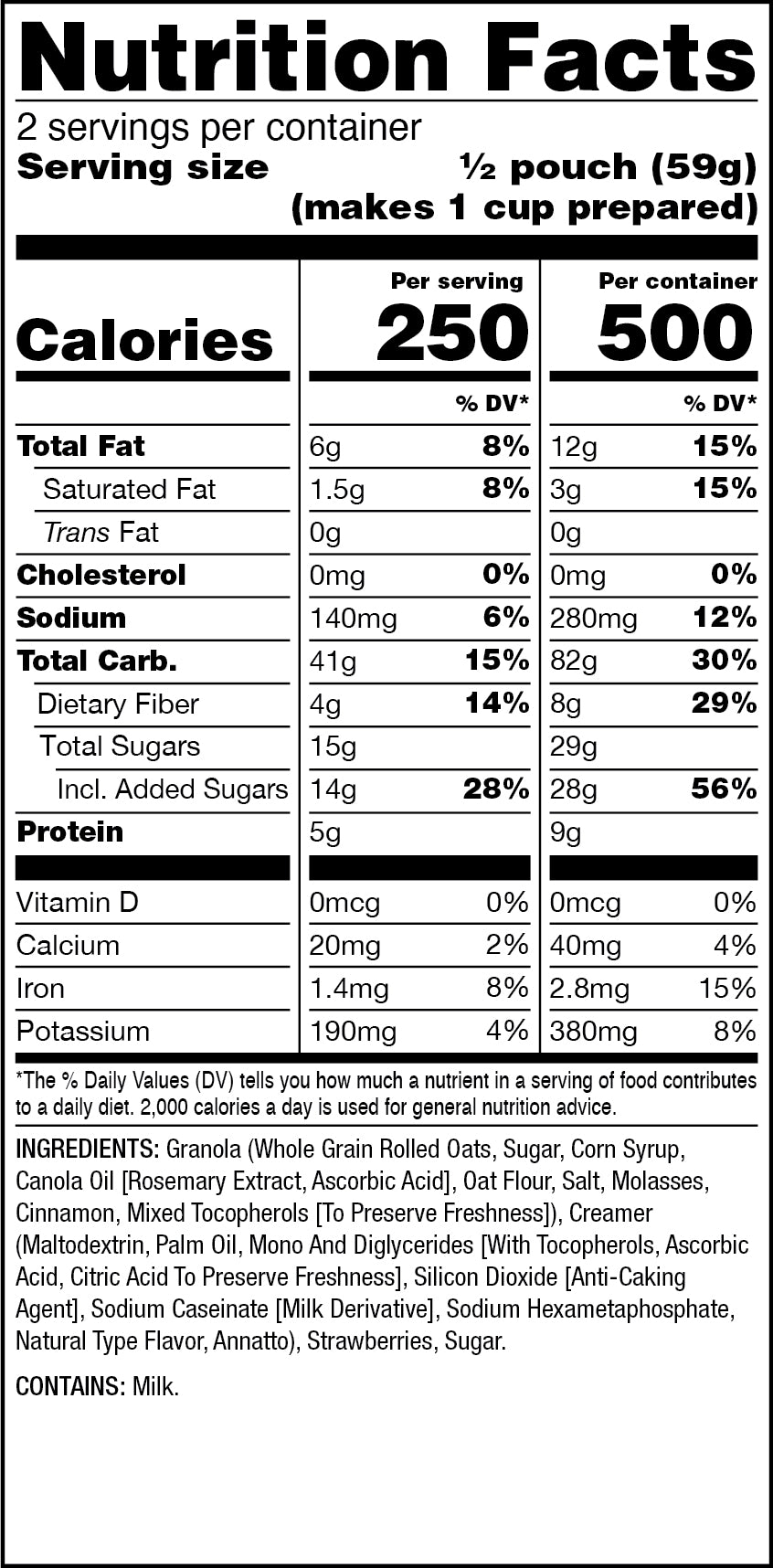 CP 6 CT Strawberry Granola Crunch