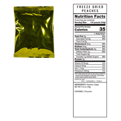 1440 Serving Freeze Dried Fruit Bucket
