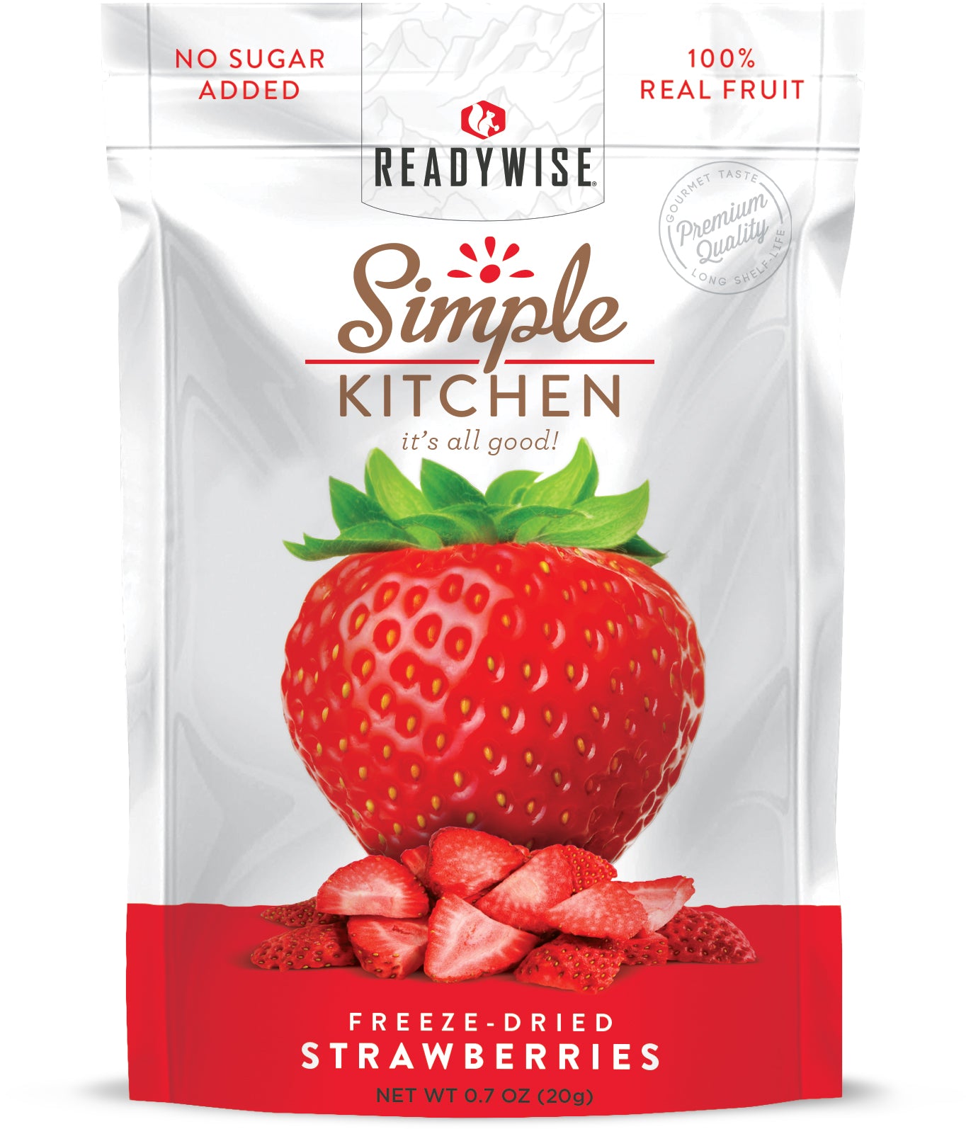 6 CT Case Simple Kitchen Strawberries