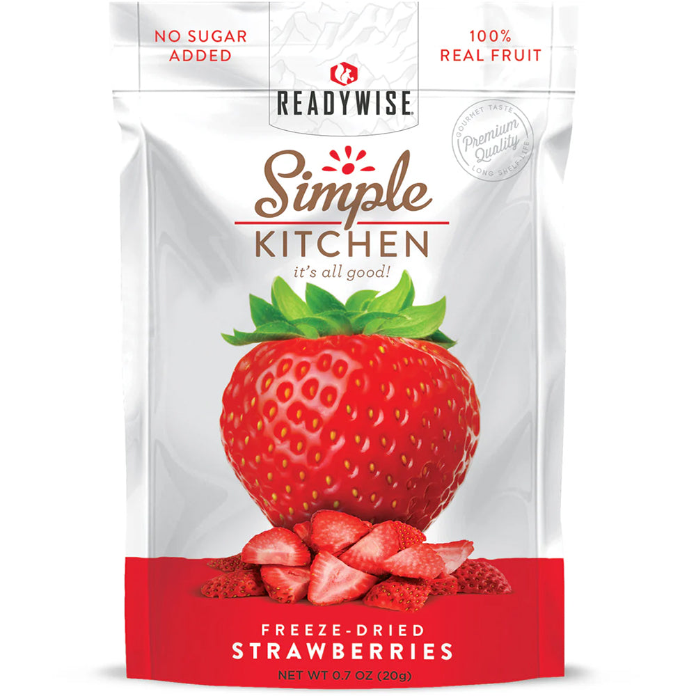 6 CT Case Simple Kitchen Strawberries