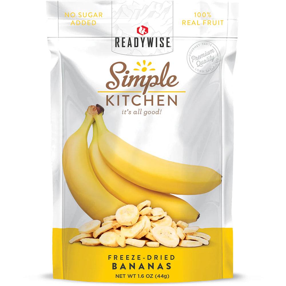 6 CT Case Simple Kitchen Bananas