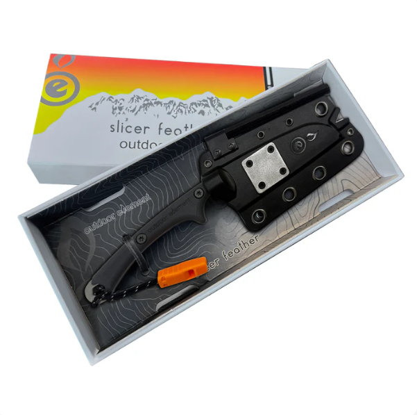 Slicer feather camp kitchen survival knife