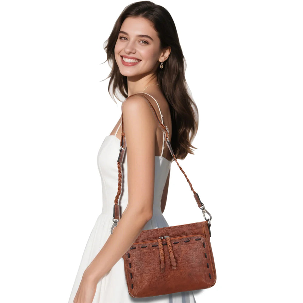 Zoe Leather Crossbody
