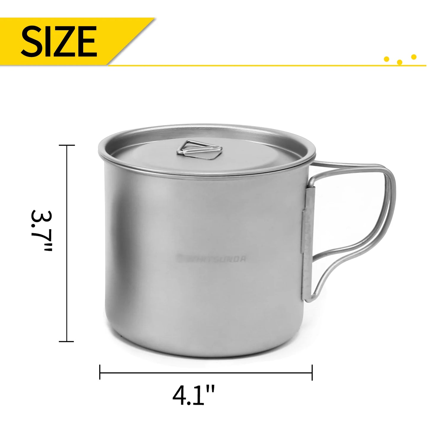 Titanium Mug with Lid