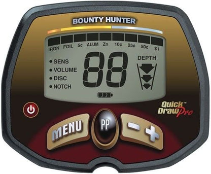 BOUNTY HUNTER "QUICK DRAW PRO" METAL DETECTOR