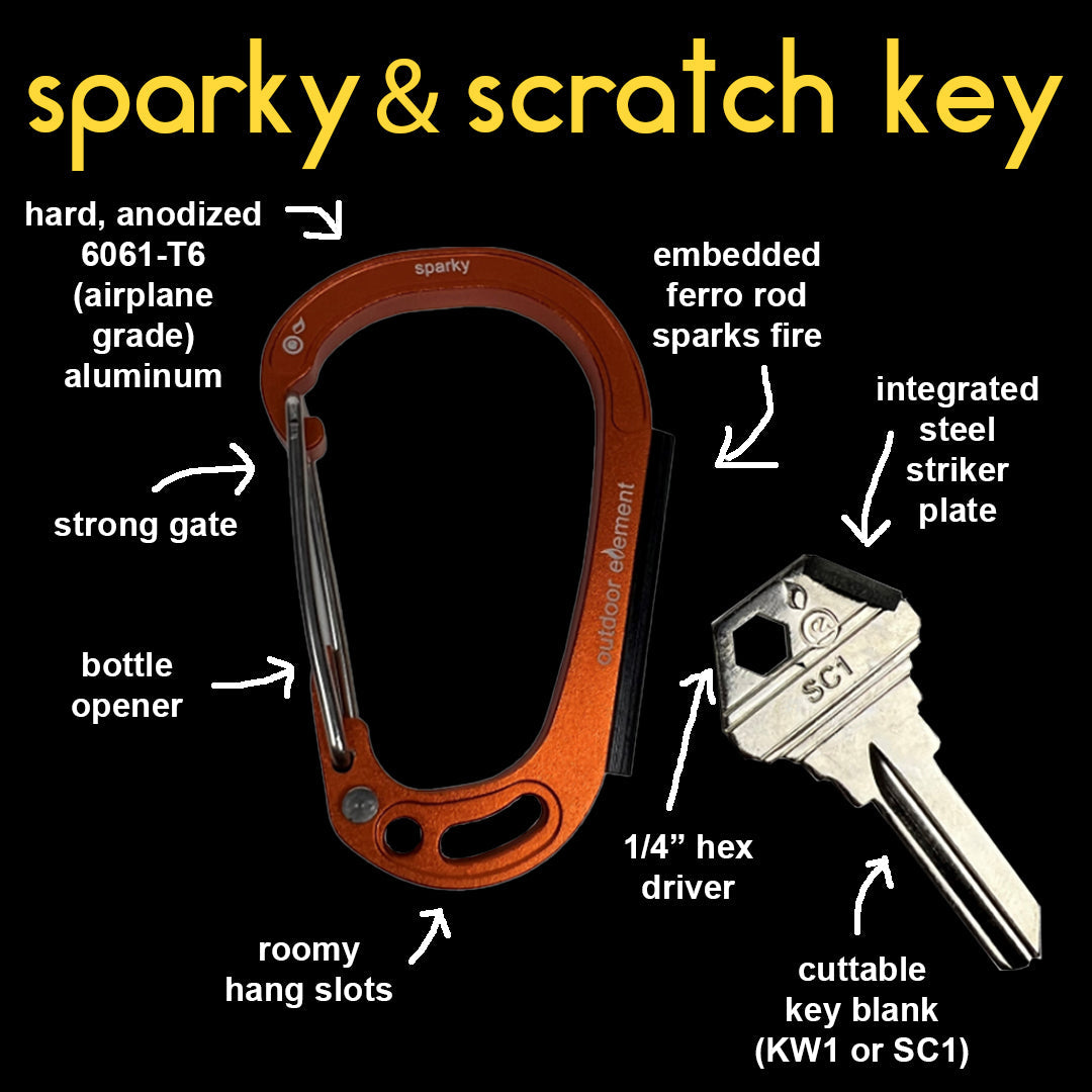 Sparky & Scratch Key