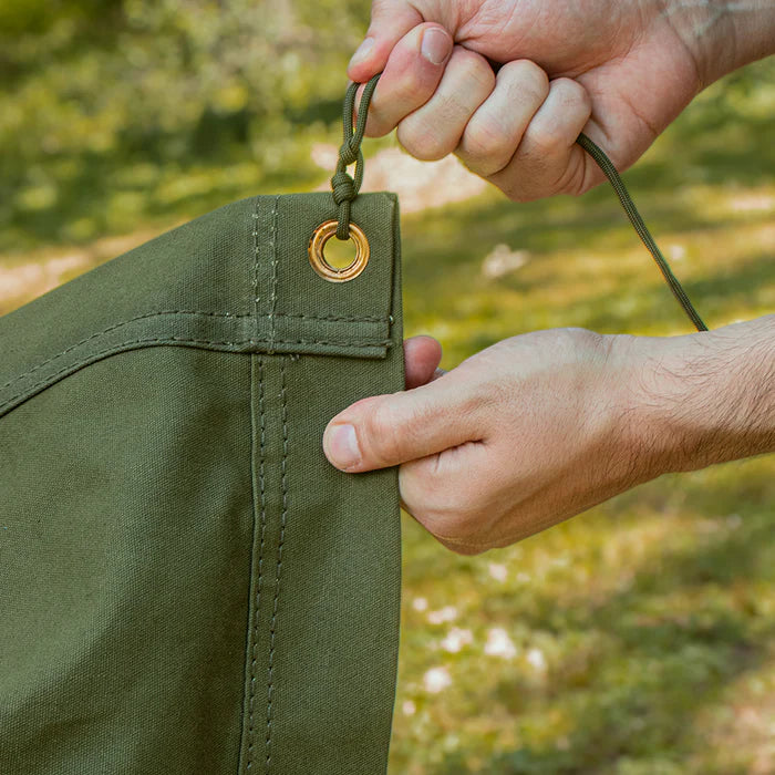 bent canvas tarp Olive Drab Canvas Tarp – Rivers Bend Outdoors